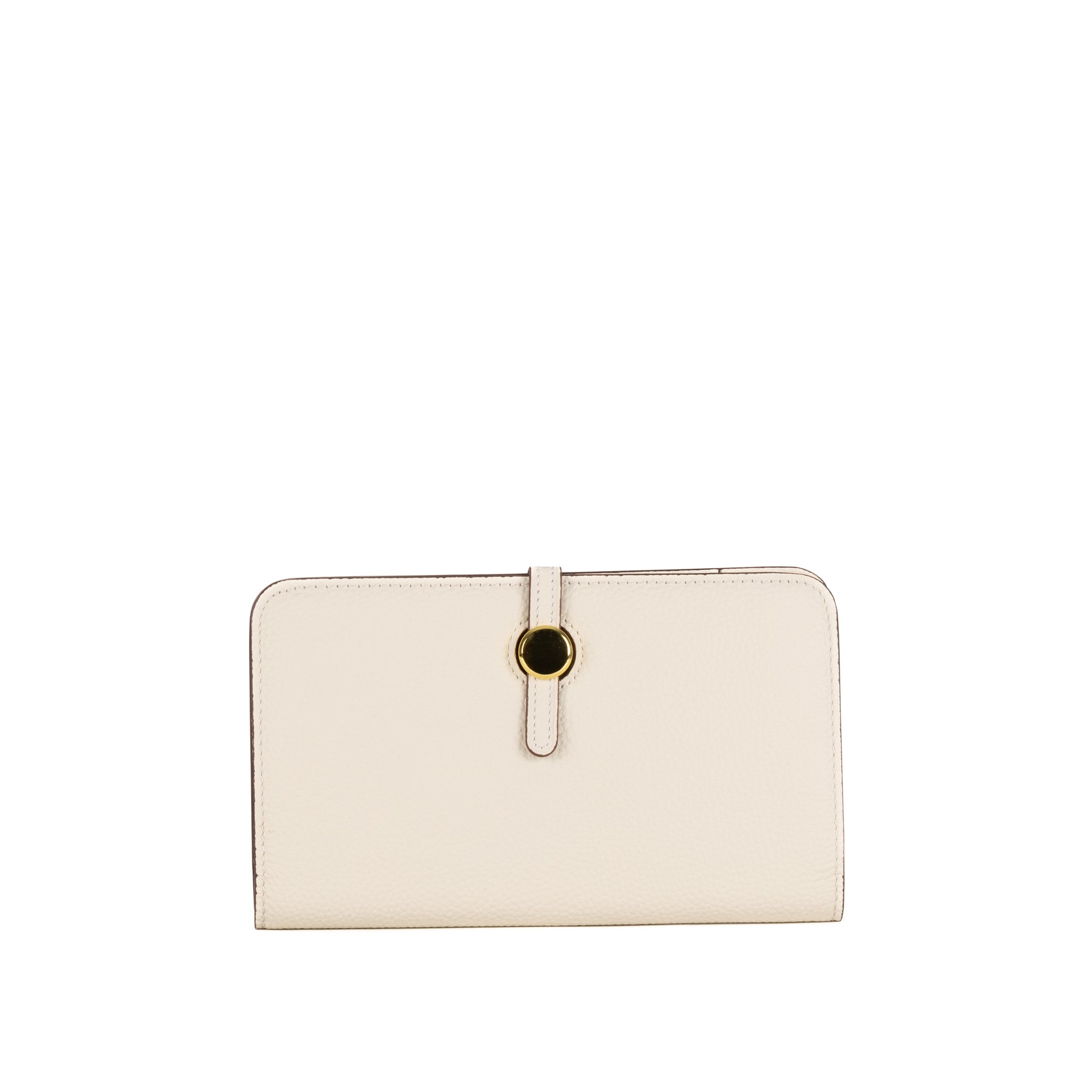 Around Portefeuille en Cuir 20 - Crème