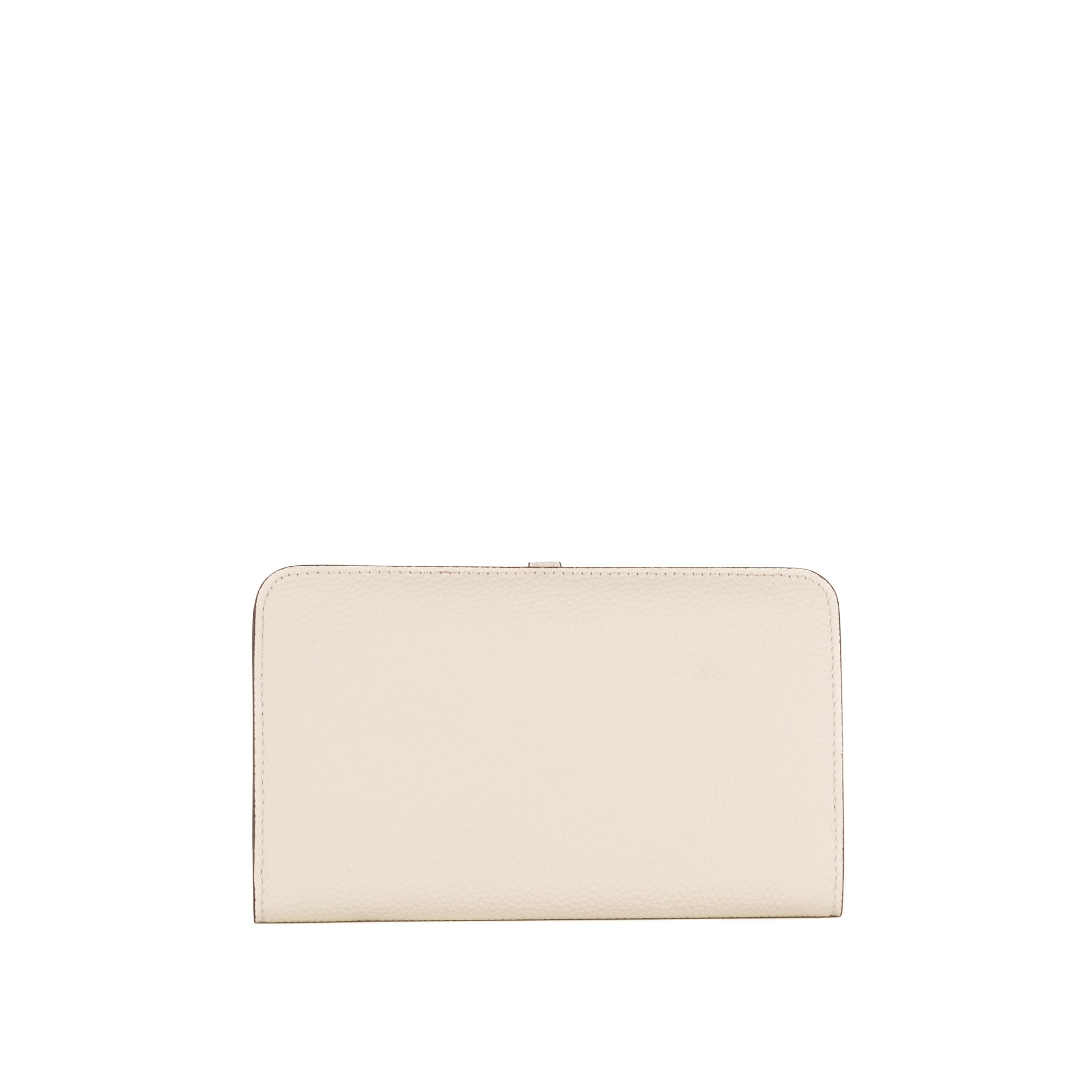 Around Portefeuille en Cuir 20 - Crème