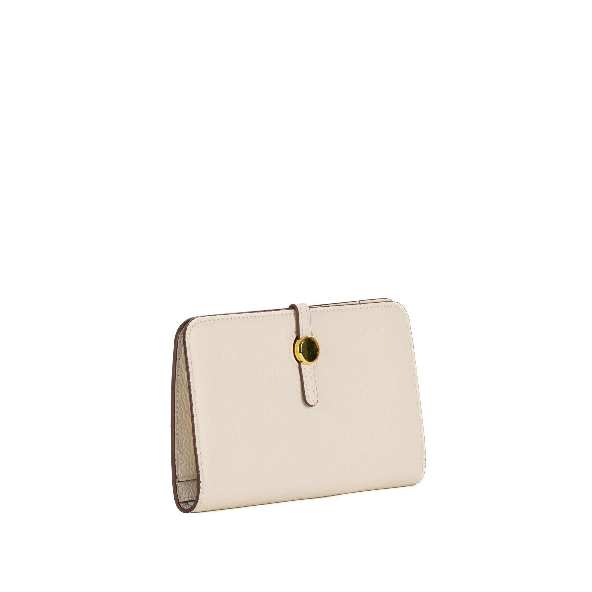 Around Portefeuille en Cuir 20 - Crème