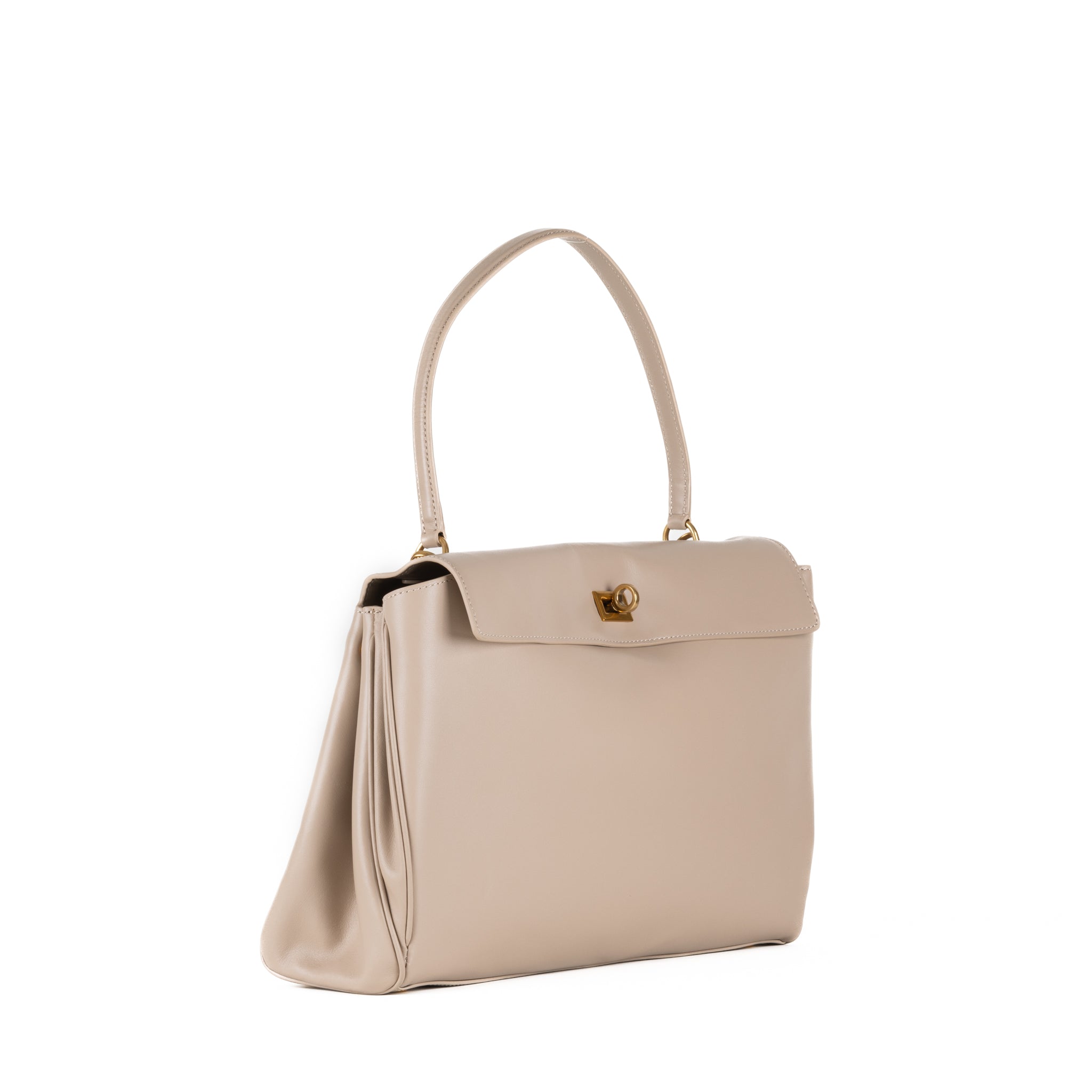 Sac à main en cuir Bianca 36 - Crème