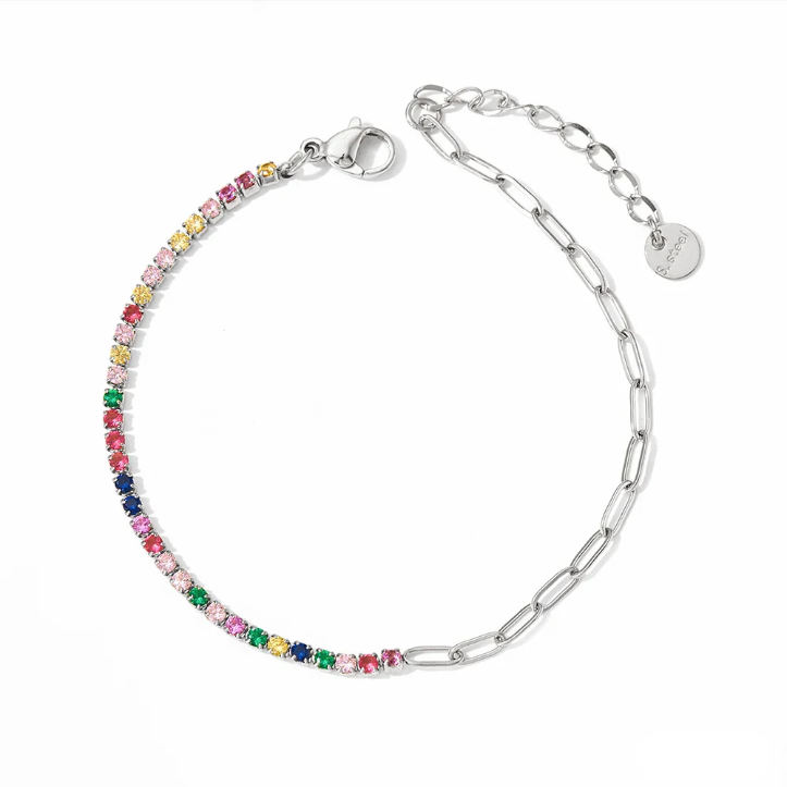 Bracelet Elettra couleur argent