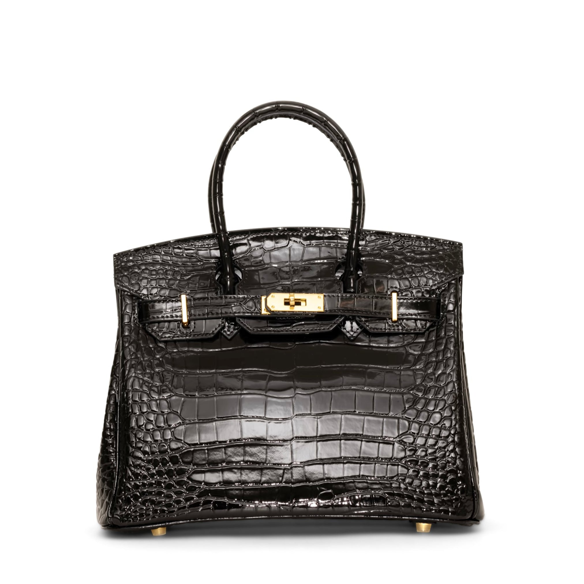 Sac à main Ginna en cuir croco 30
