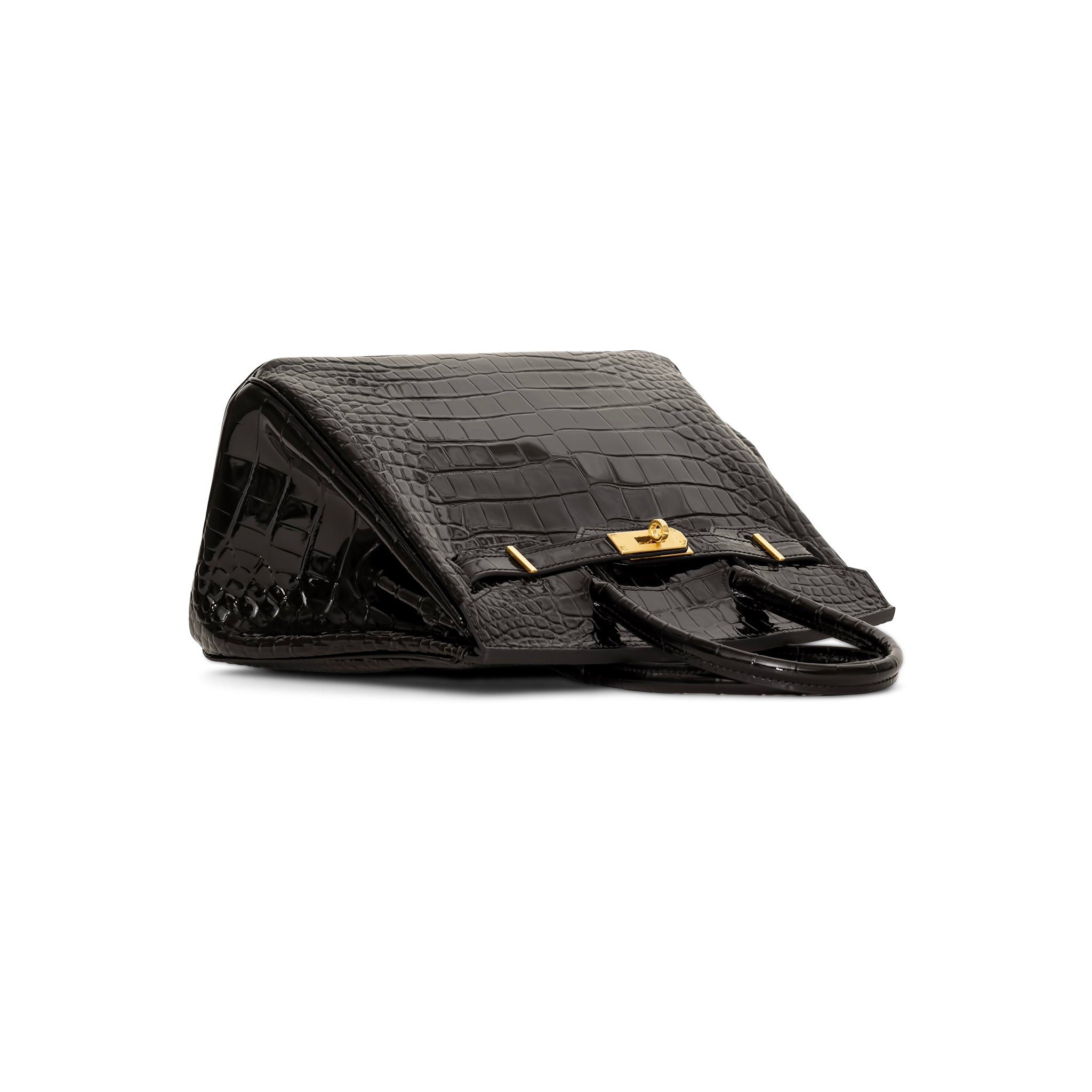 Sac à main Ginna en cuir croco 30
