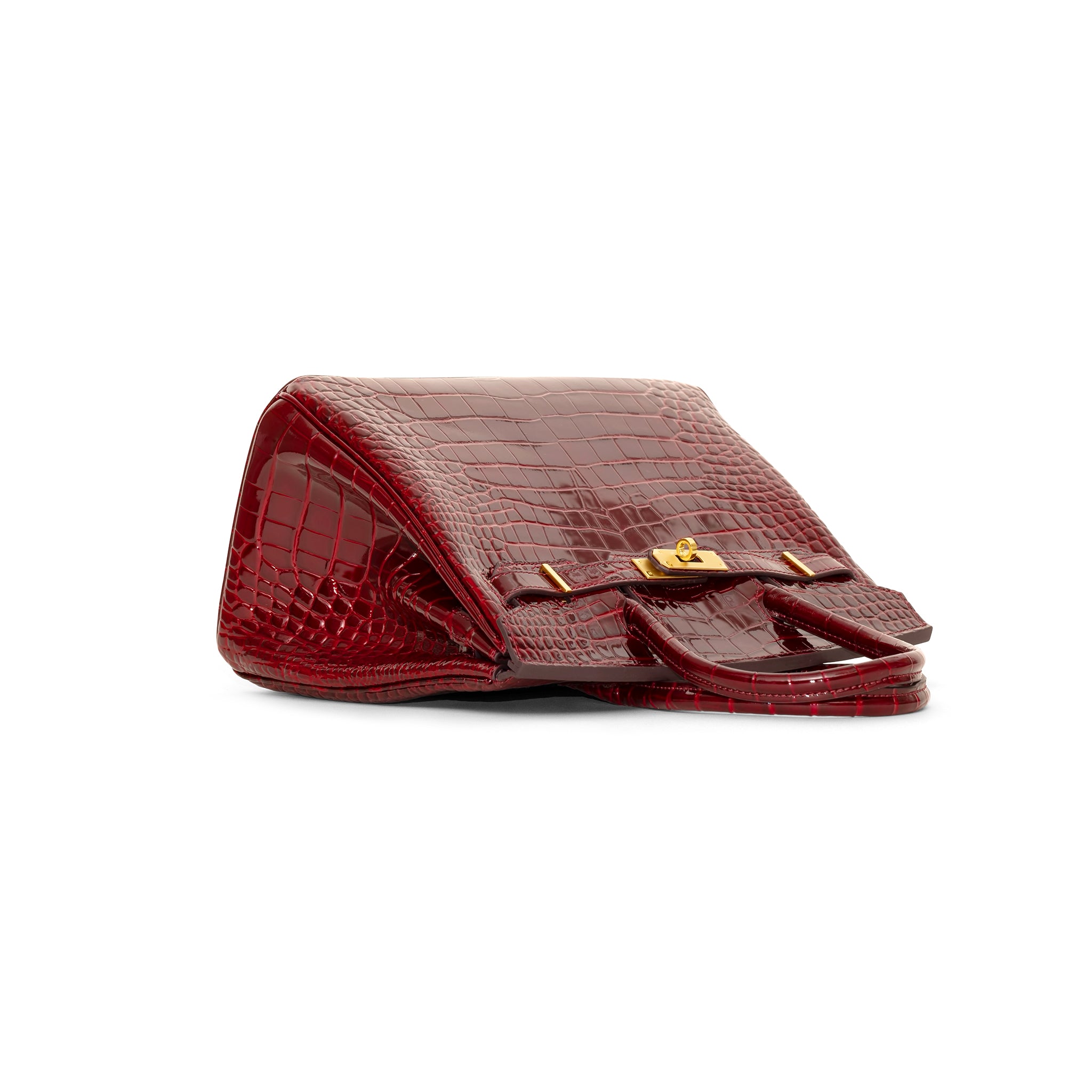 Sac à main Ginna en cuir croco 30