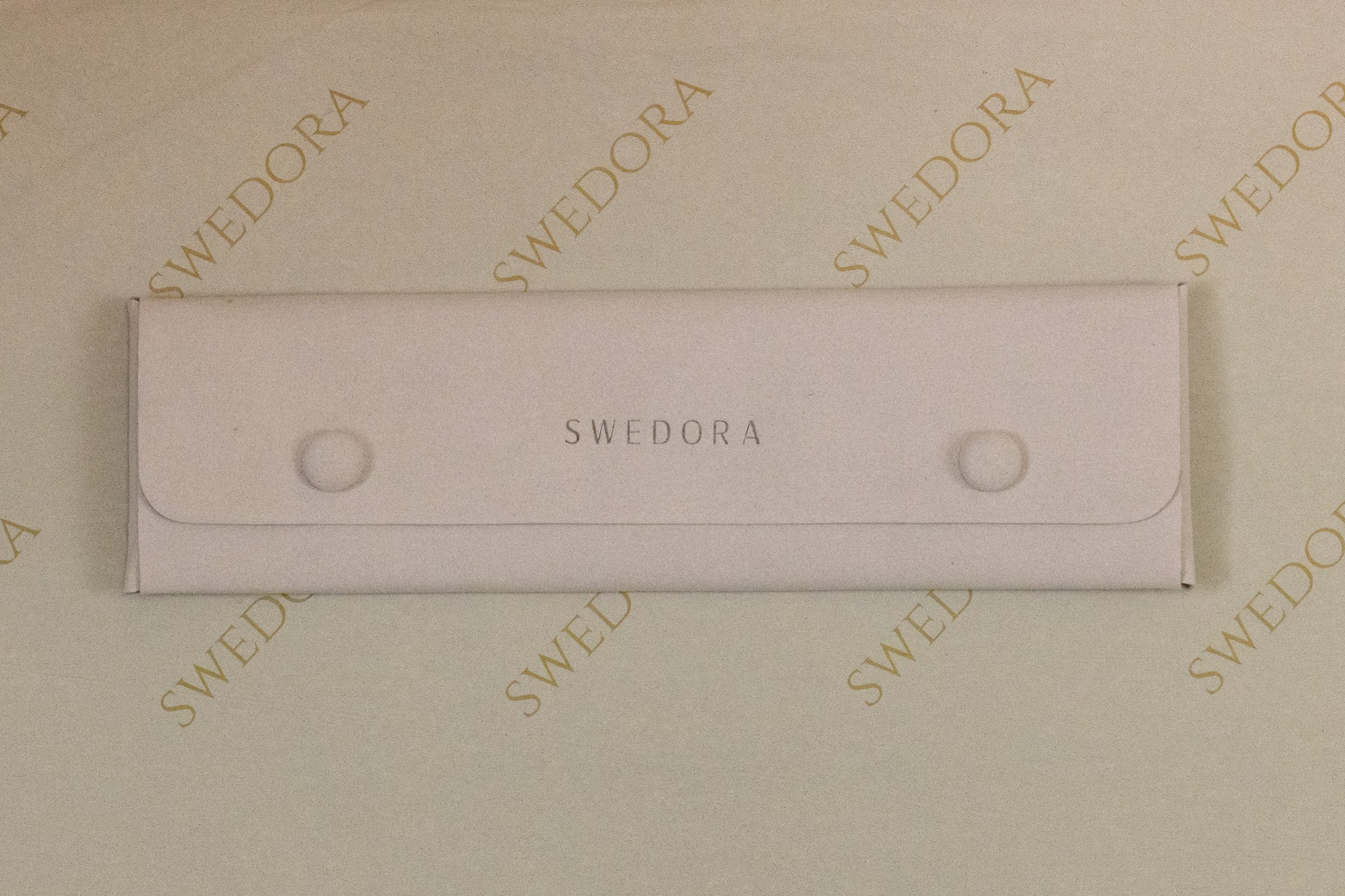 Pochette à bijoux pour colliers et bracelets - Gris