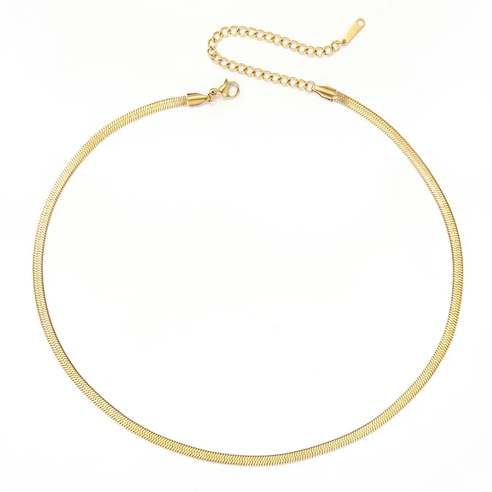 Rolly 4mm Snake Chain Necklace