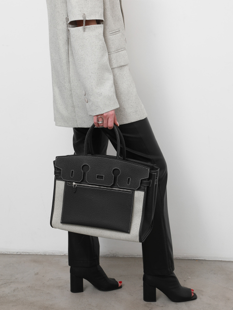 Sac à main Furry Inside Out 30 - Noir