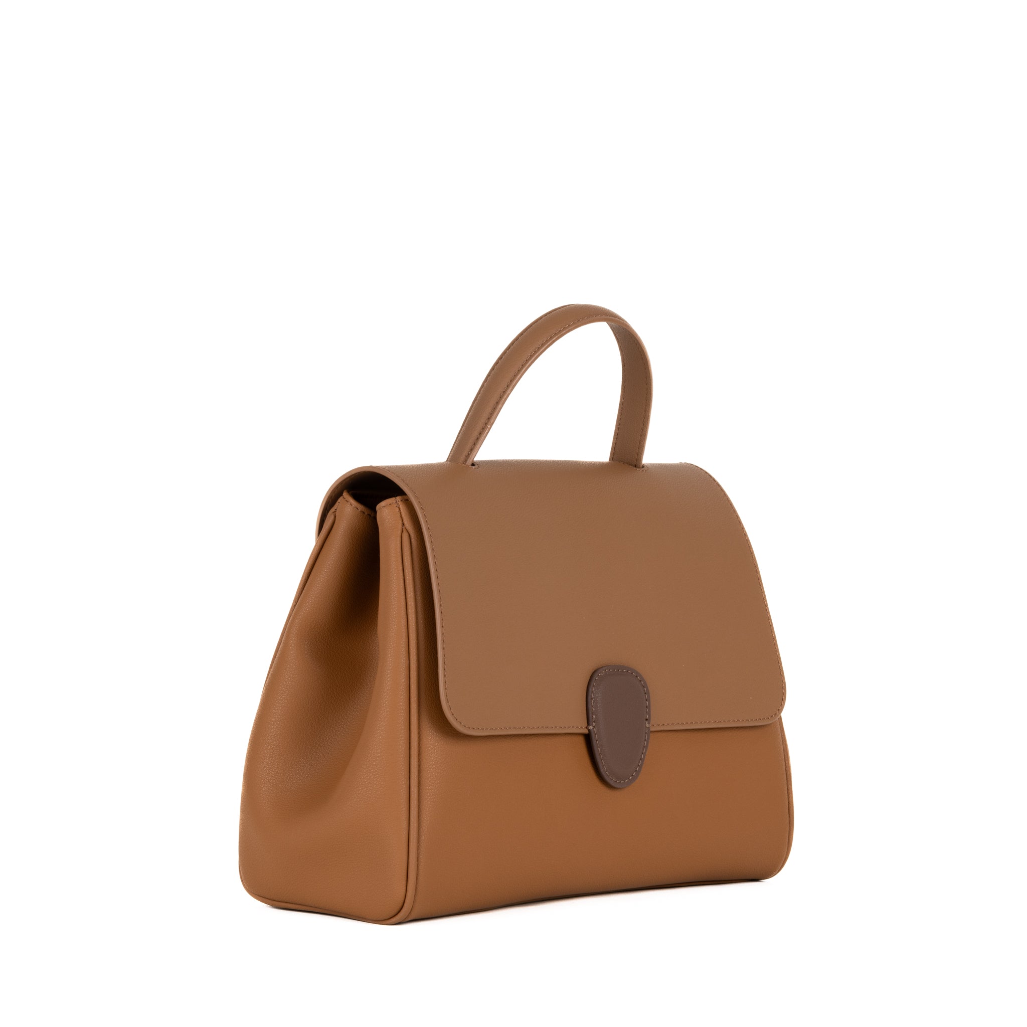 Gisèle Sac à Main en cuir 28 - Marron