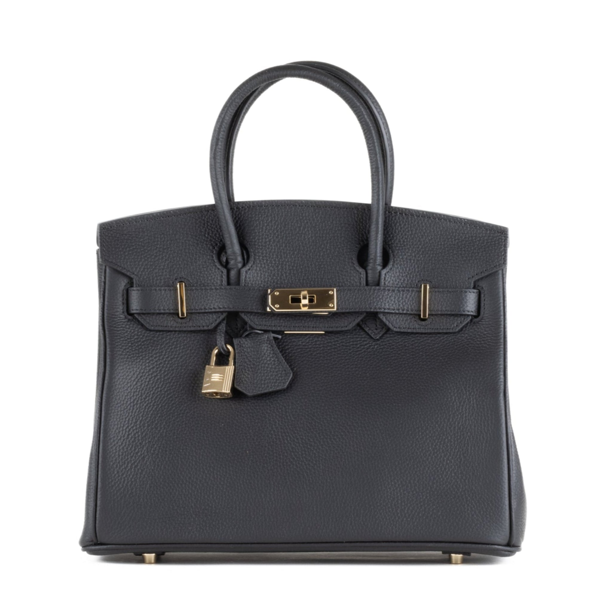 Sac à main en cuir Kathy 35 - Noir