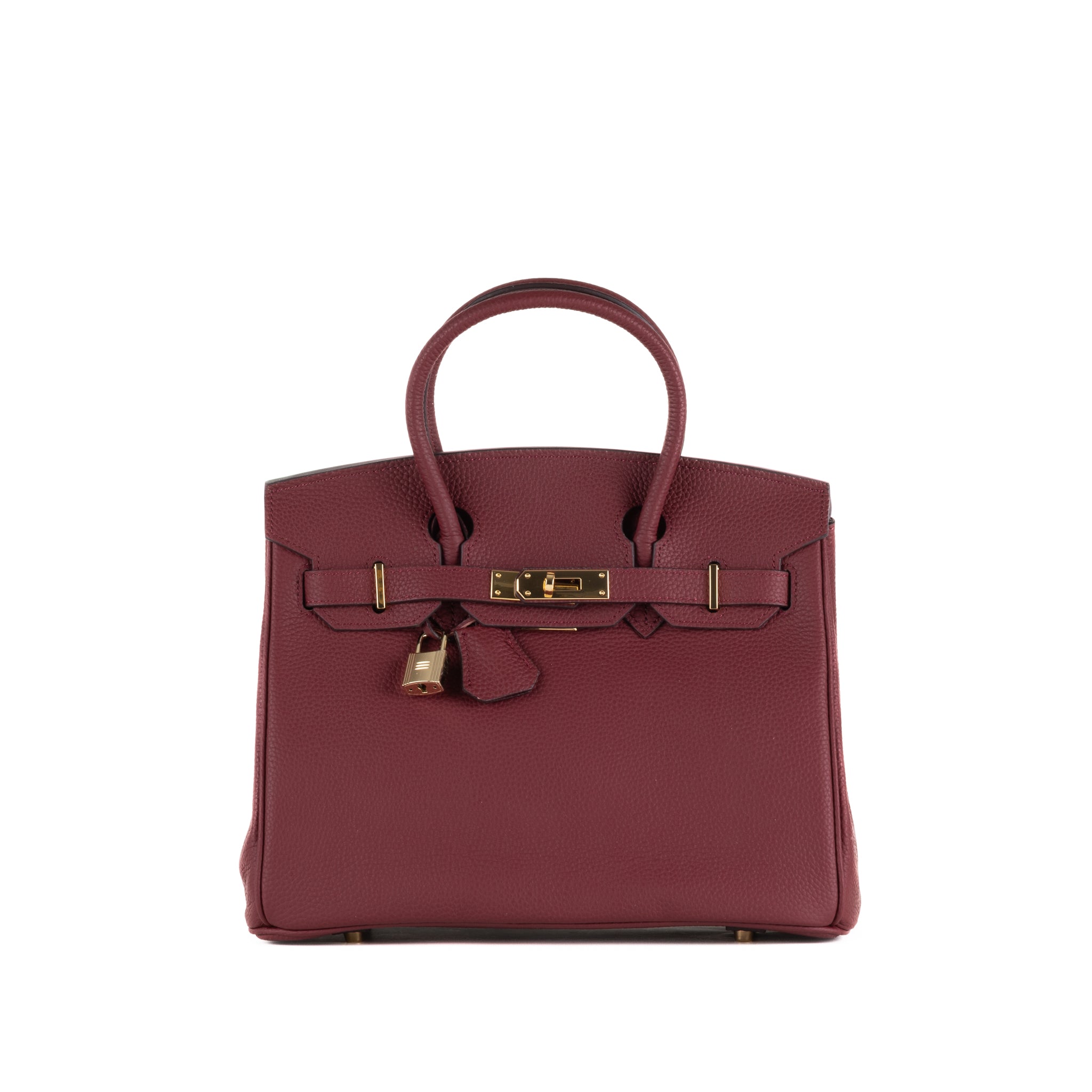 Joelle Sac à Main en Cuir 30 - Bordeaux