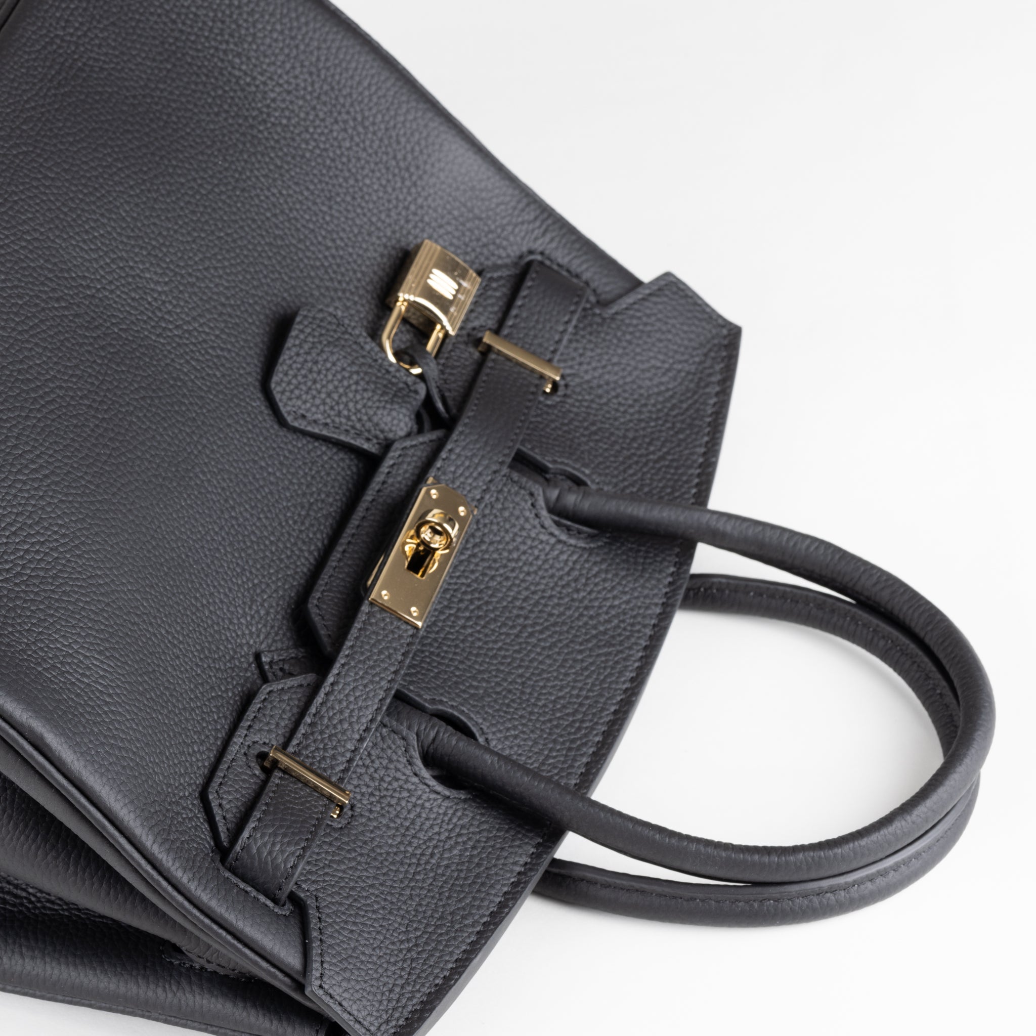 Sac à main en cuir Kathy 35 - Noir