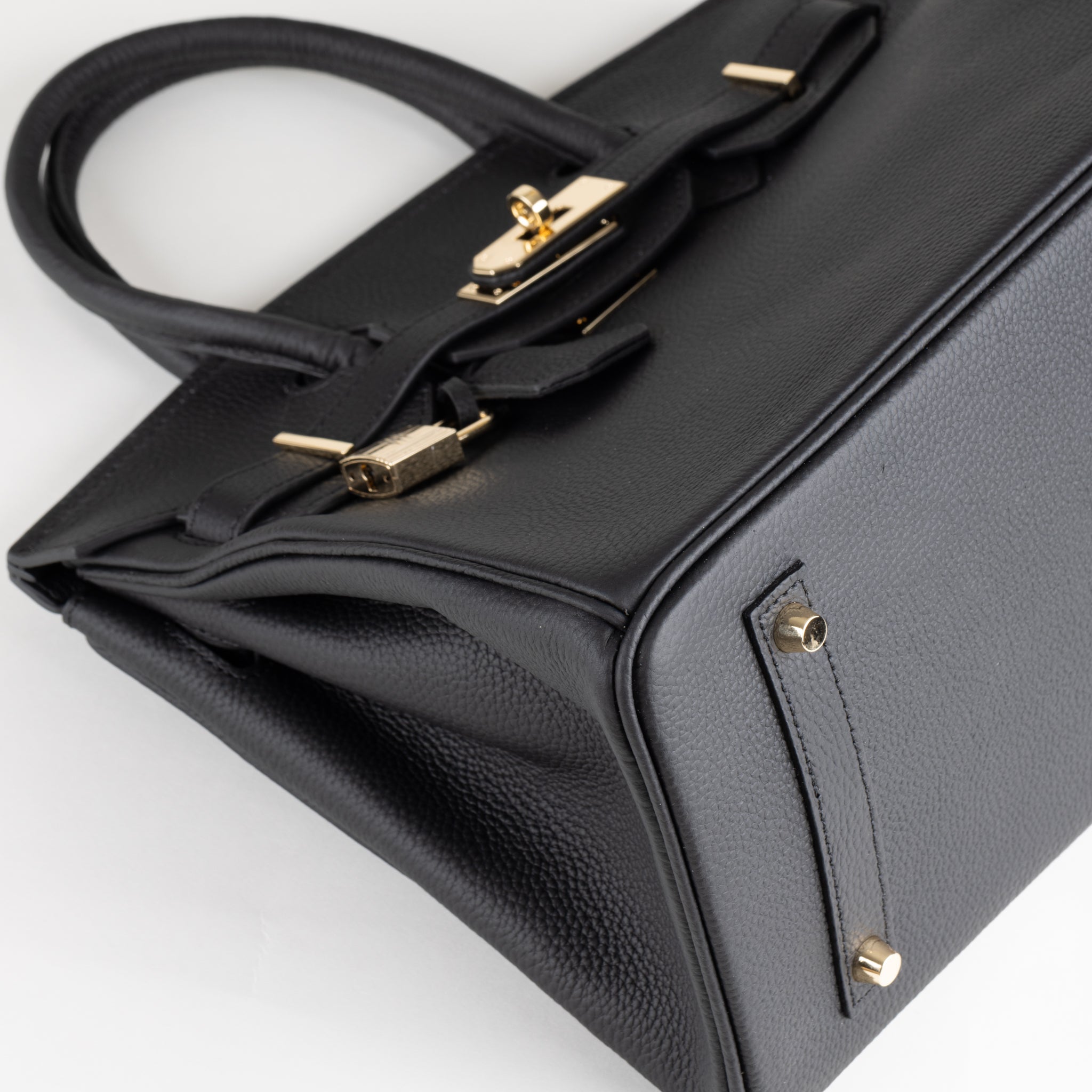 Sac à main en cuir Kathy 35 - Noir