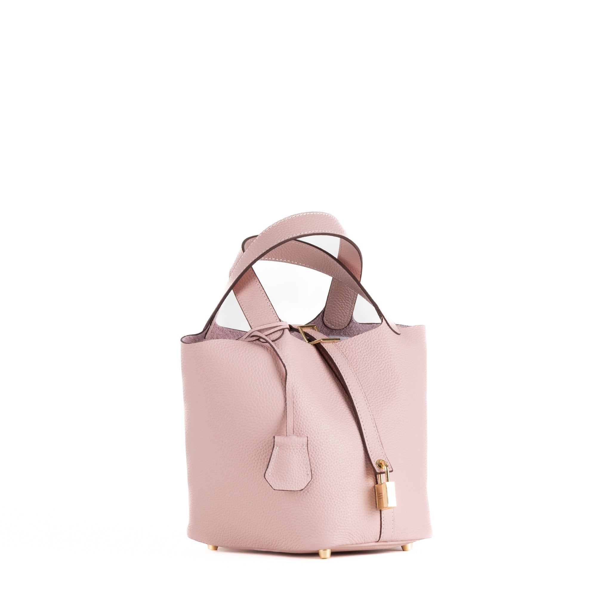 Lucie Sac à Main en Cuir 18 - Rose