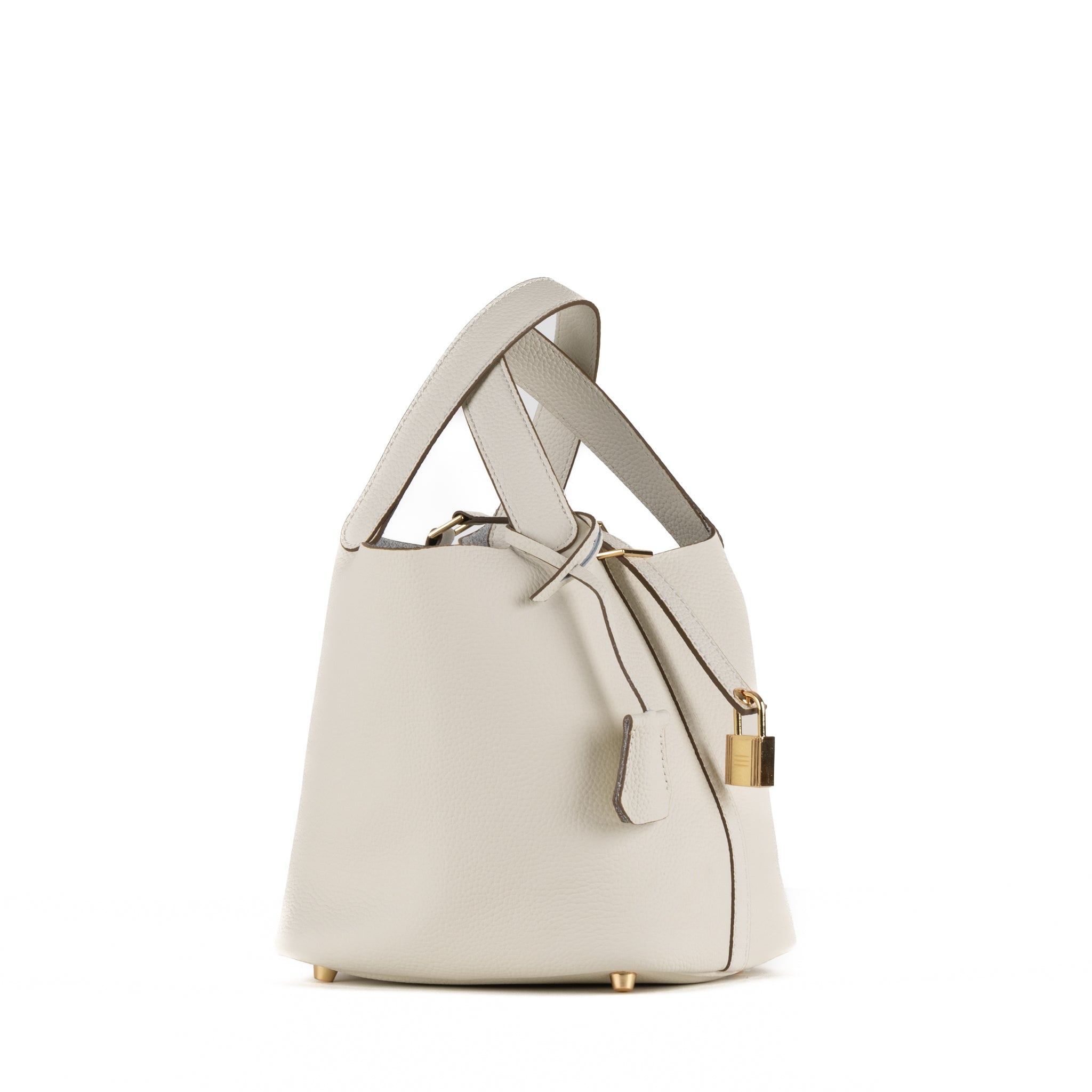 Lucie Sac à Main en Cuir 18 - Beige