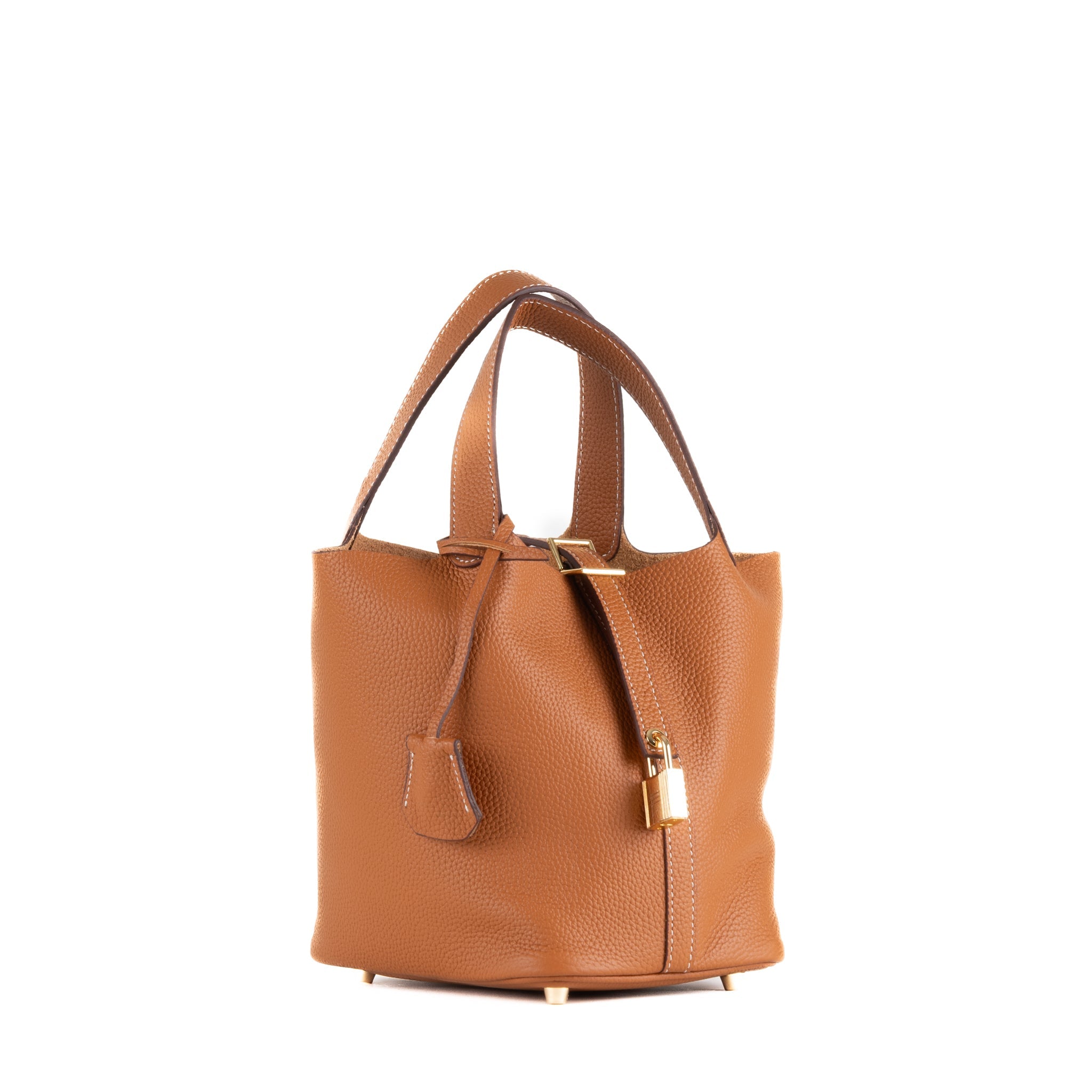 Lucie Sac à Main en Cuir 18 - Camel