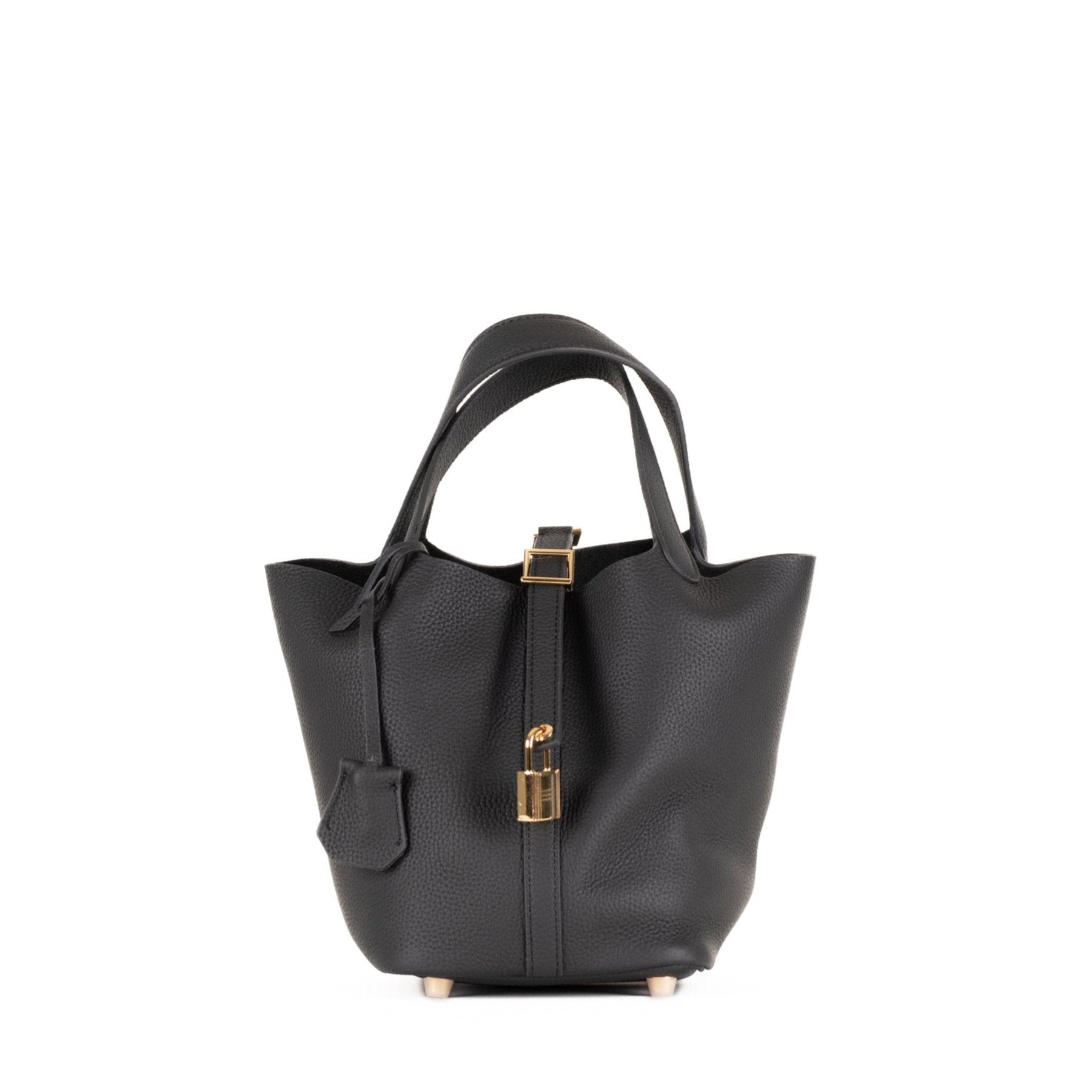 Lucie Sac à Main en Cuir 18 - Noir