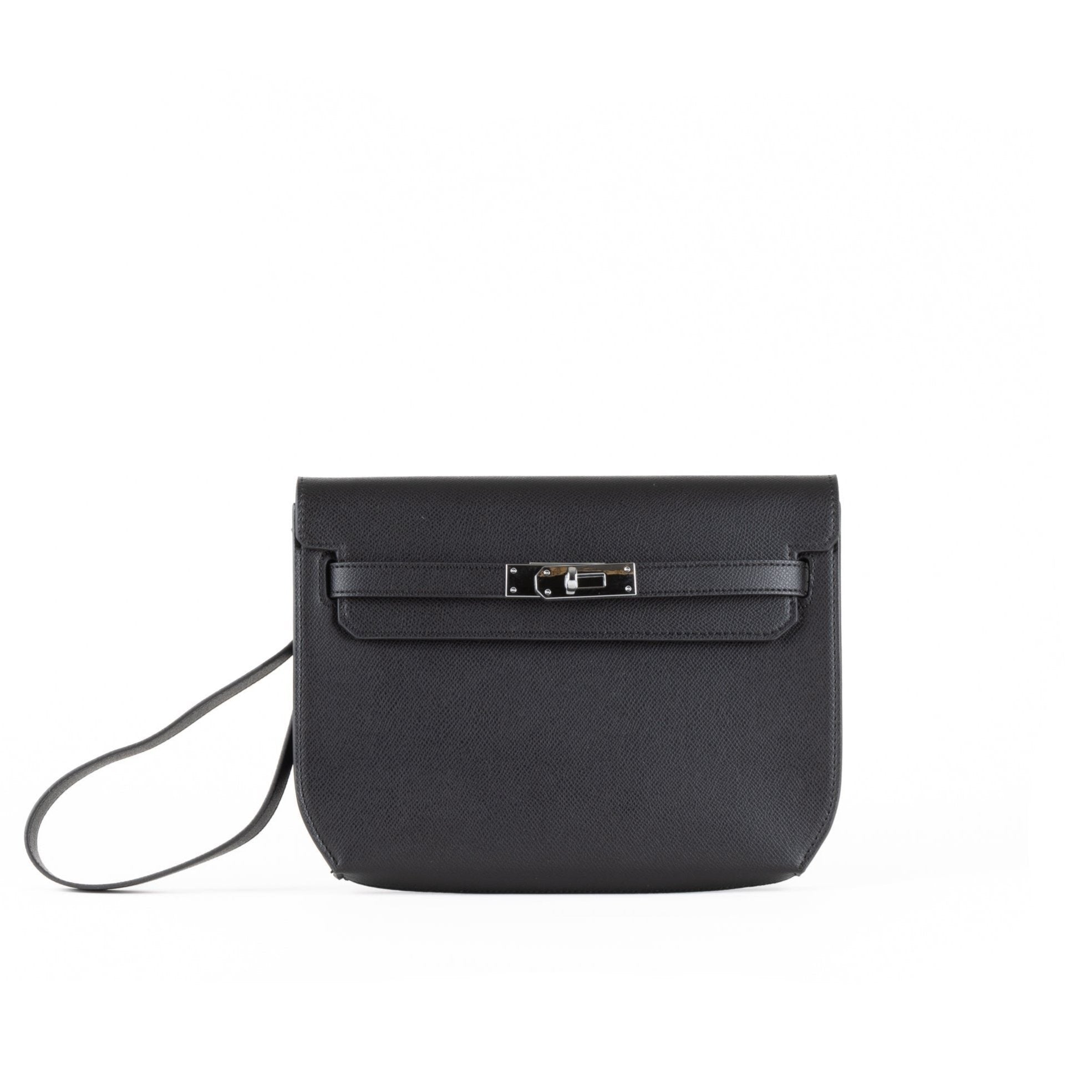 Mella Pochette en cuir 25 - Noir