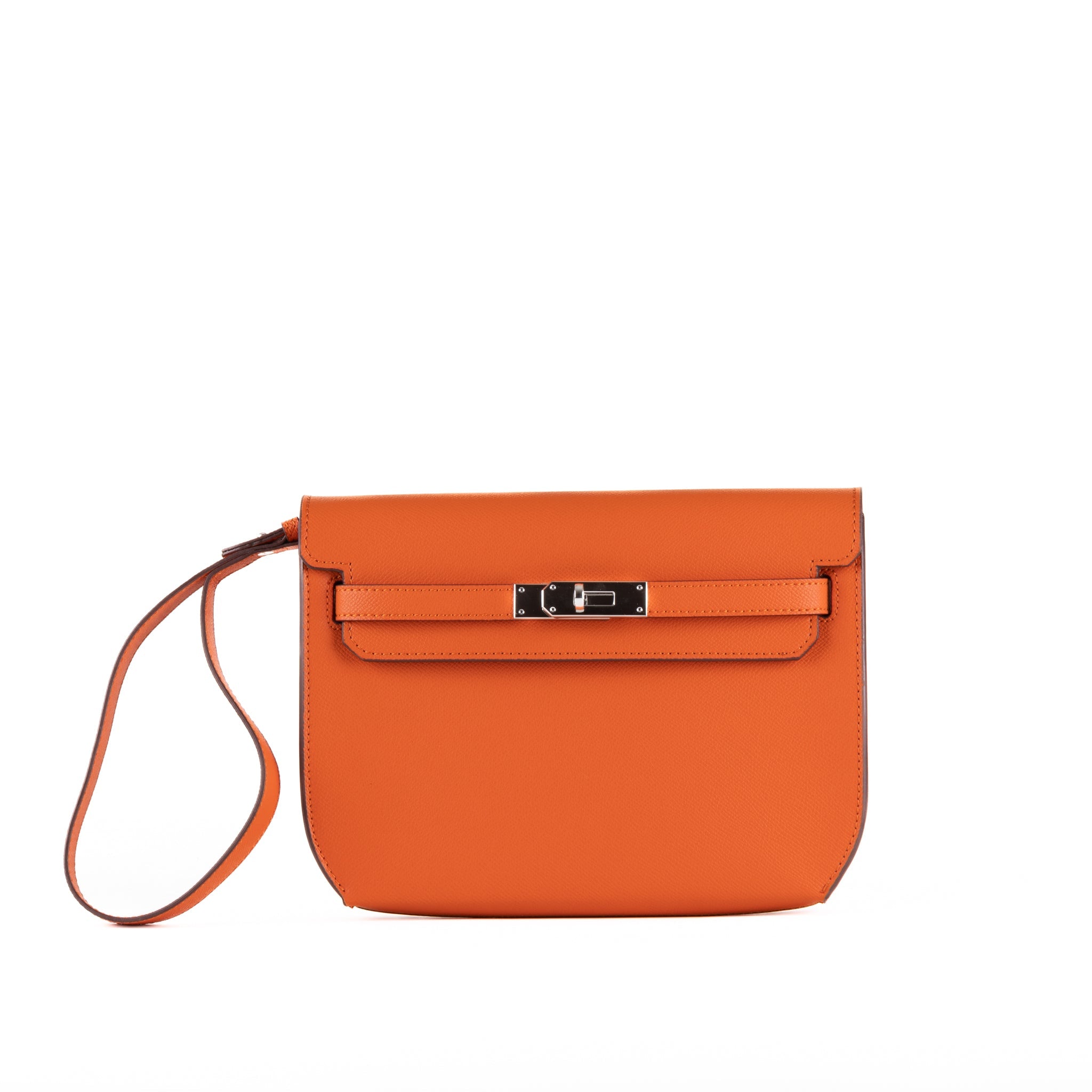 Mella Pochette en cuir 25 - Orange