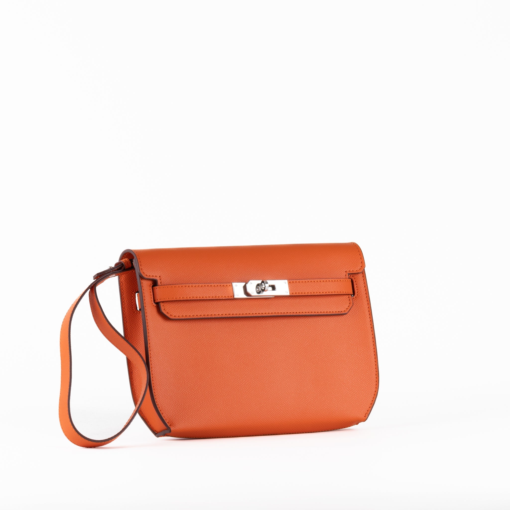 Mella Pochette en cuir 25 - Orange