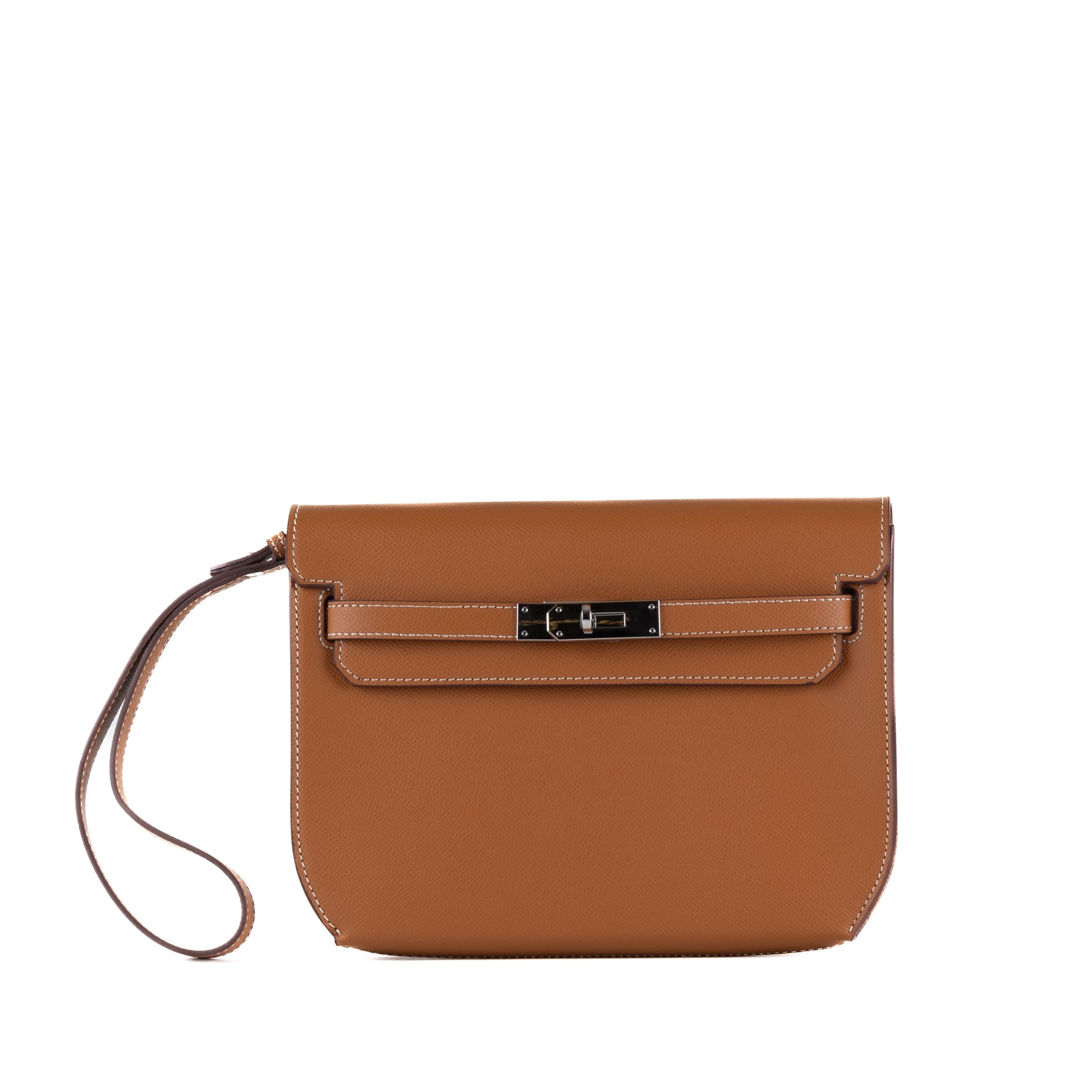 Mella Pochette en cuir 25 - Marron