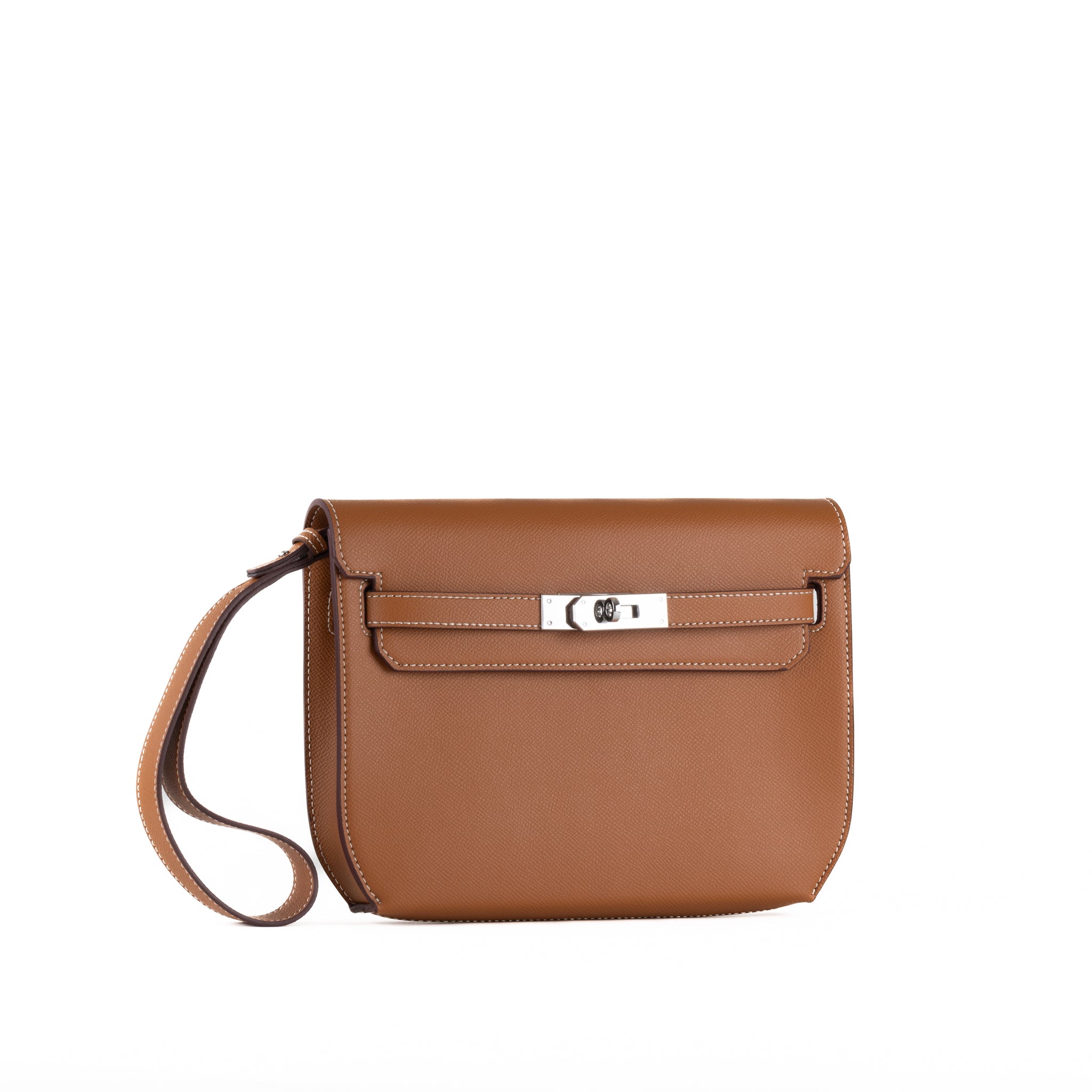 Mella Pochette en cuir 25 - Marron