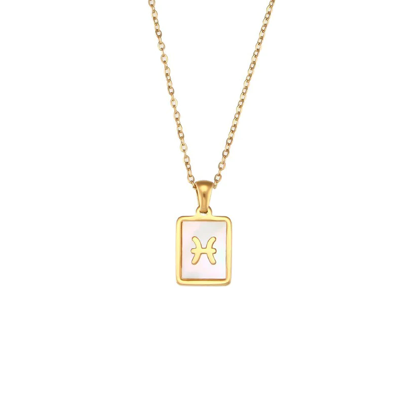 Collier signe astrologique Poisson