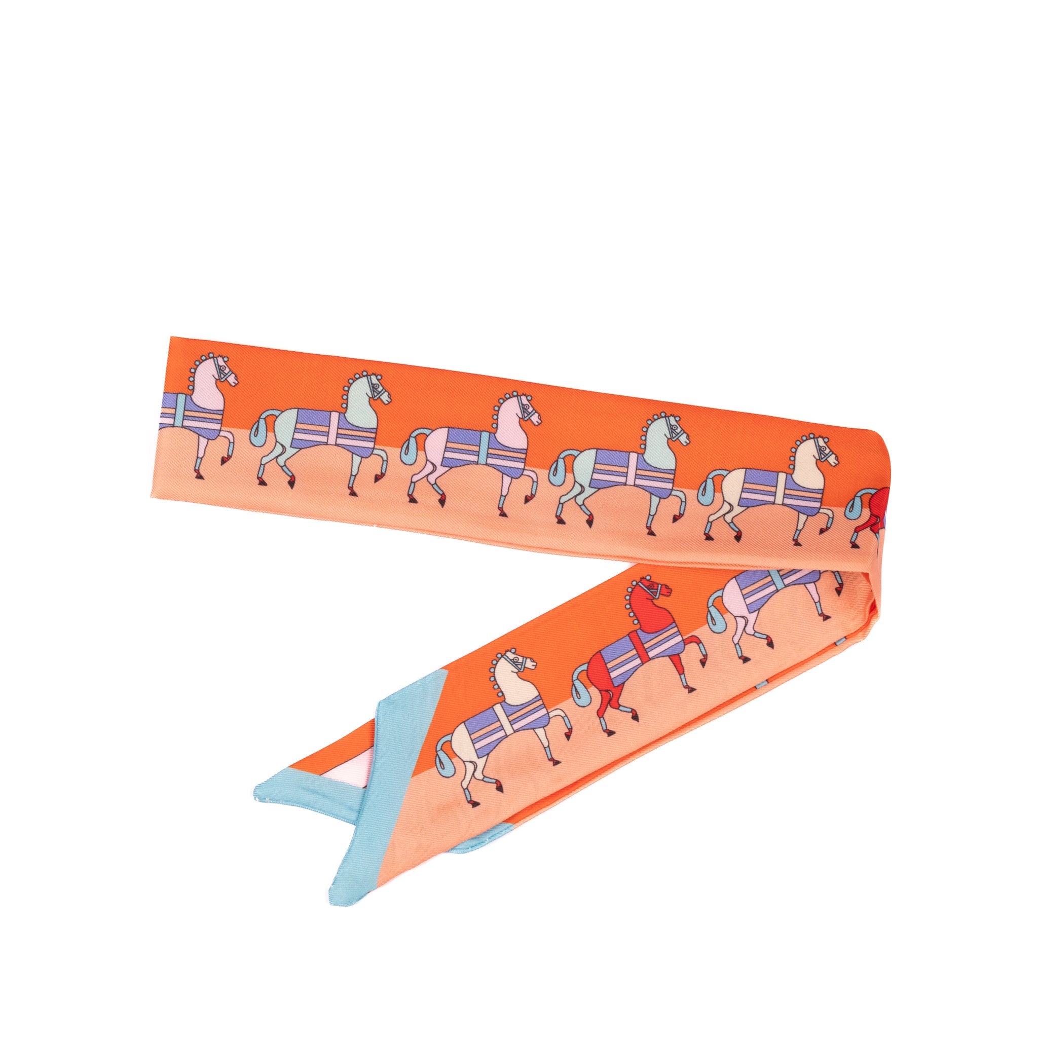 Ruban satiné 45cm - Saumon