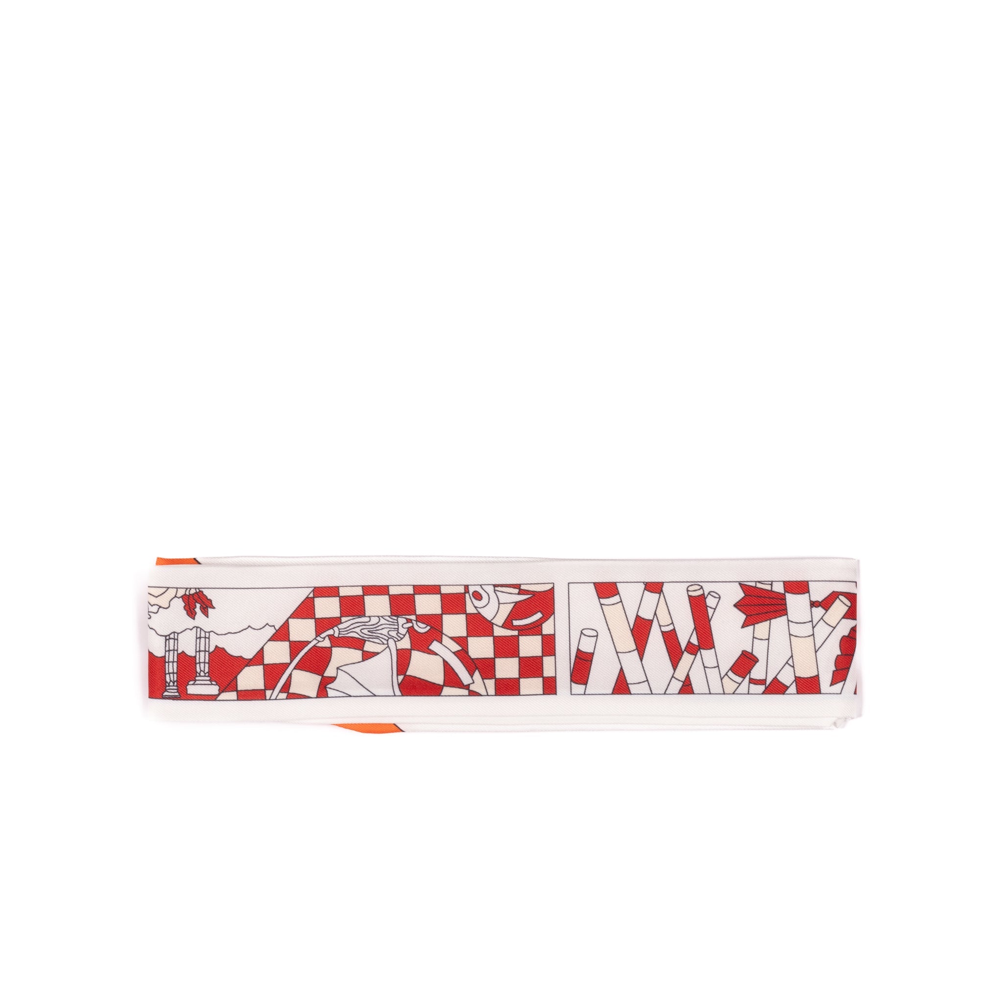 Ruban satiné 45cm - Rouge