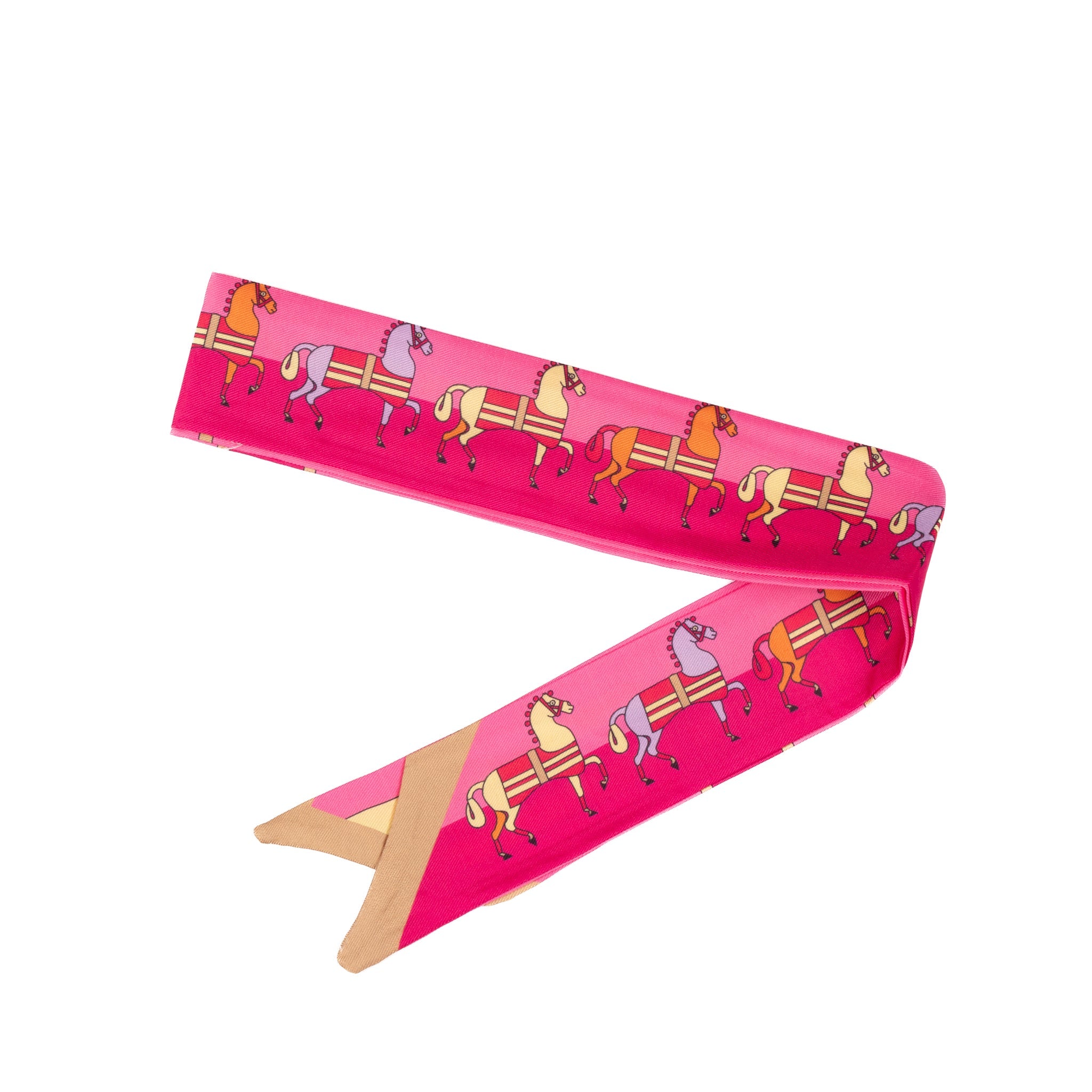 Ruban satiné 45cm - Fuschia