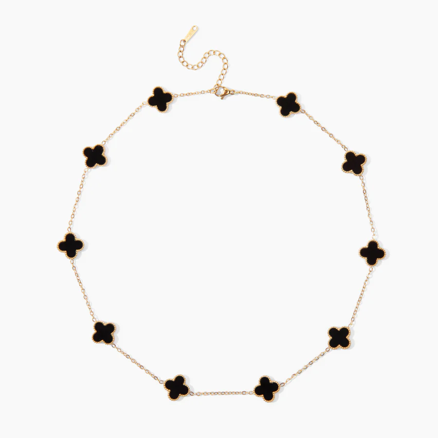 Stella 10 Clovers Necklace