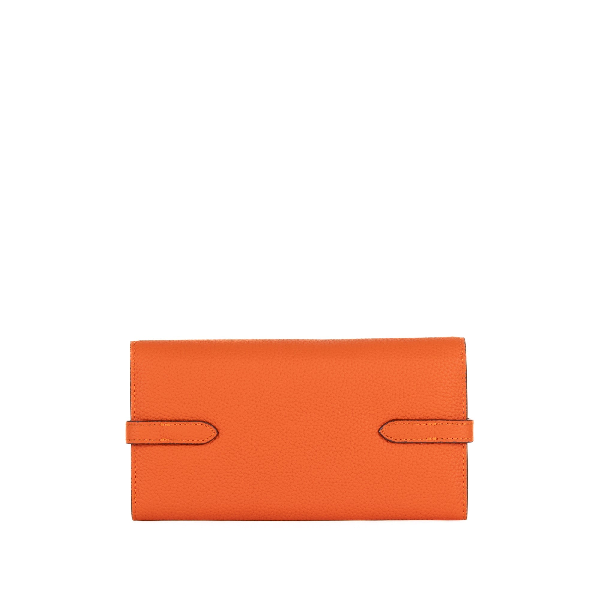 Swedora Continental Portefeuille en Cuir 20 - Orange