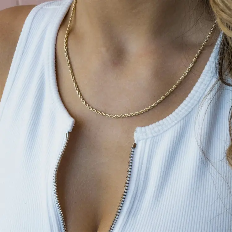 Collier Chaîne en Corde