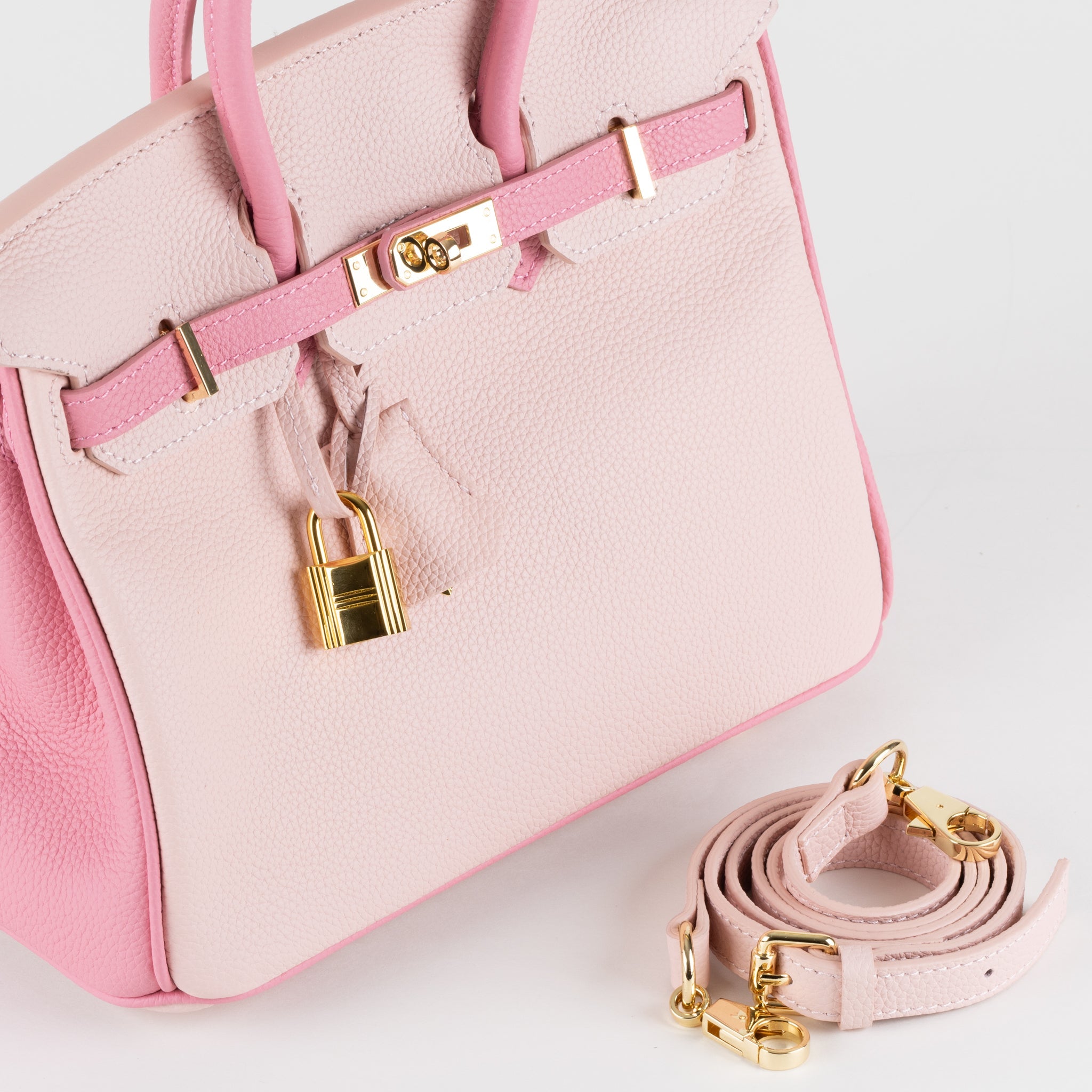 Ella Sac à main en cuir 25 - Rose
