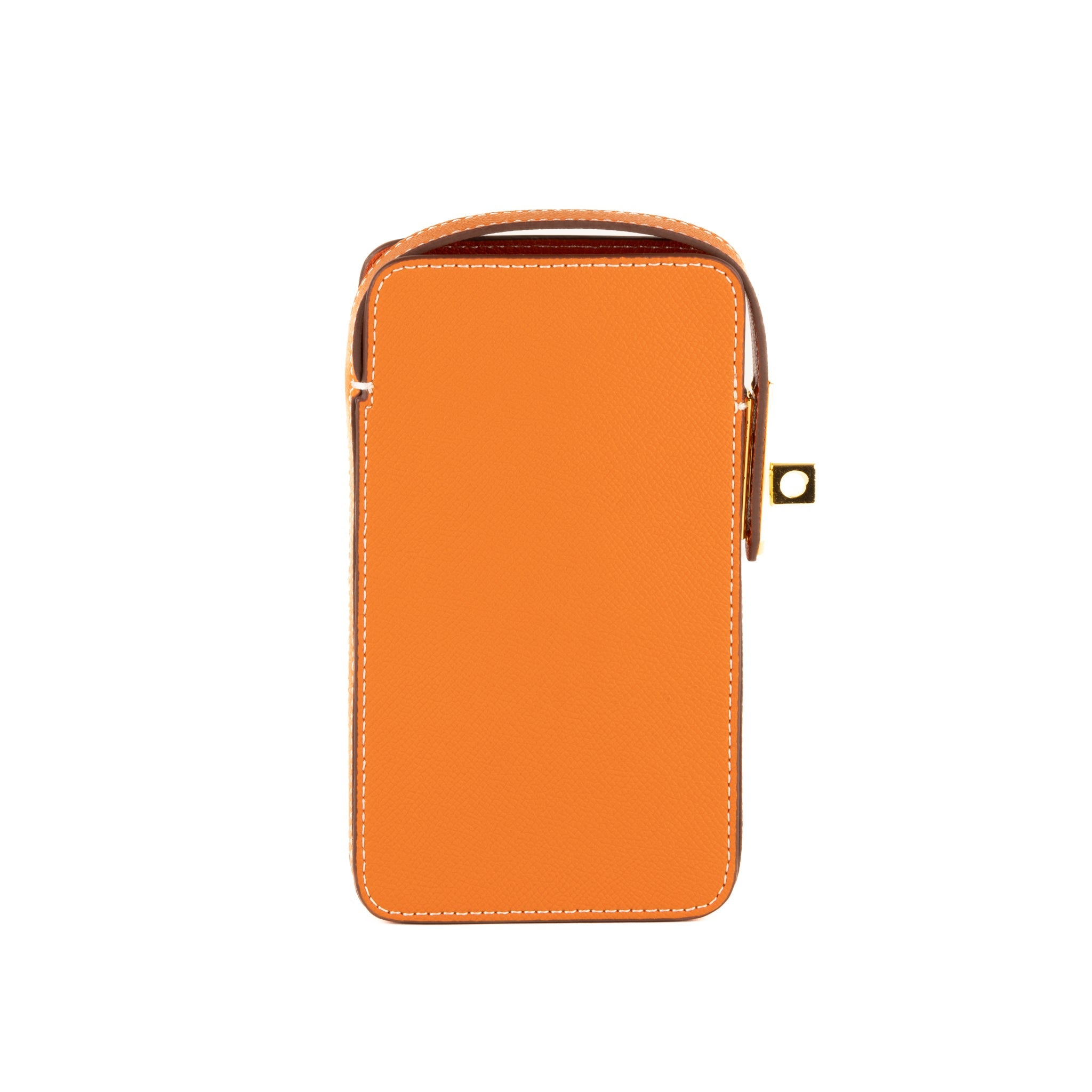 Fairlie Étui pour Portable en Cuir 18 - Orange