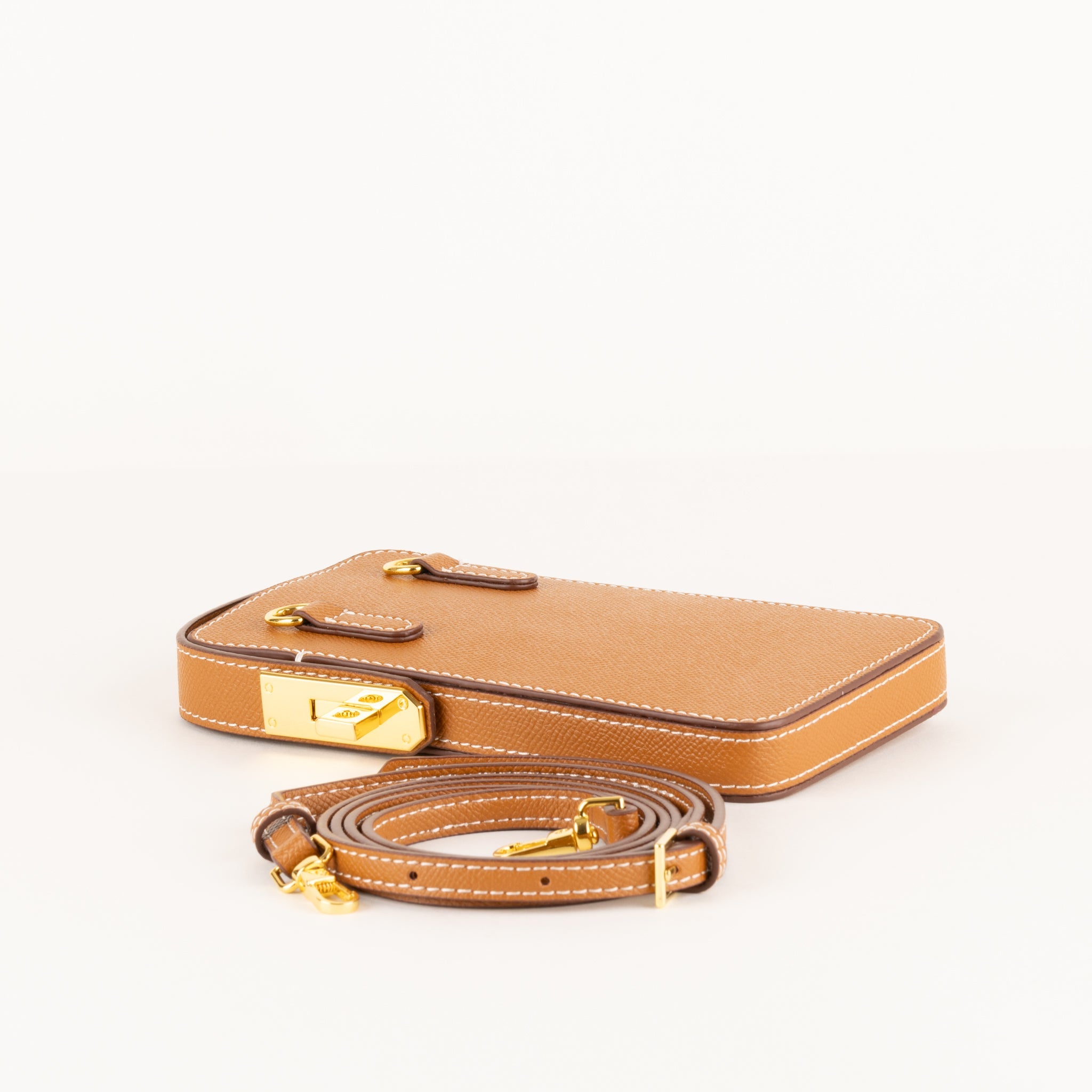 Fairlie Étui pour Portable en Cuir 18 - Camel