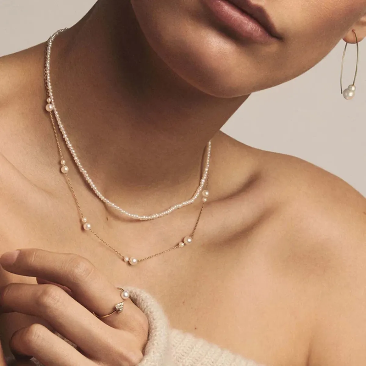 Collier de perles Félicia