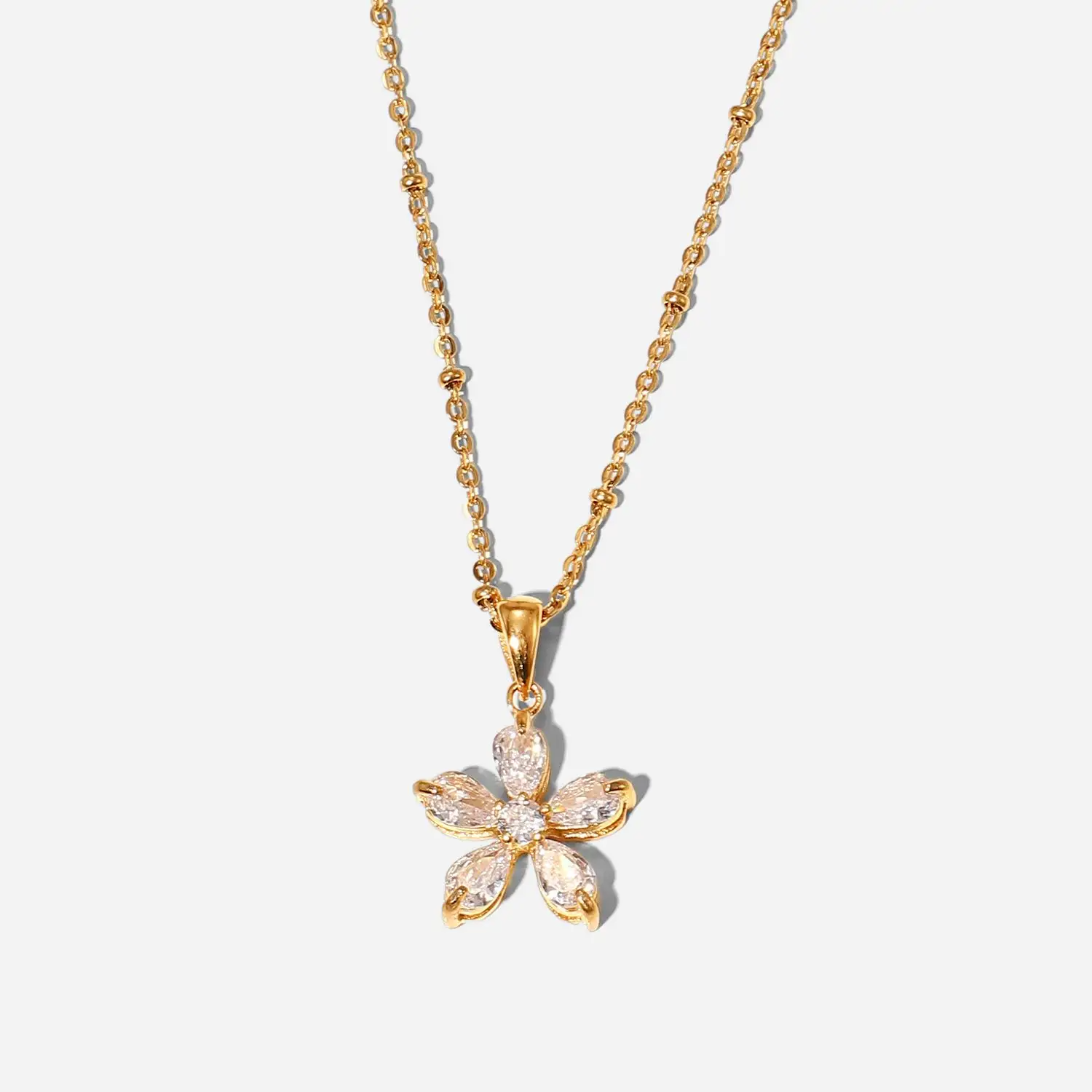 Collier fleur Feni