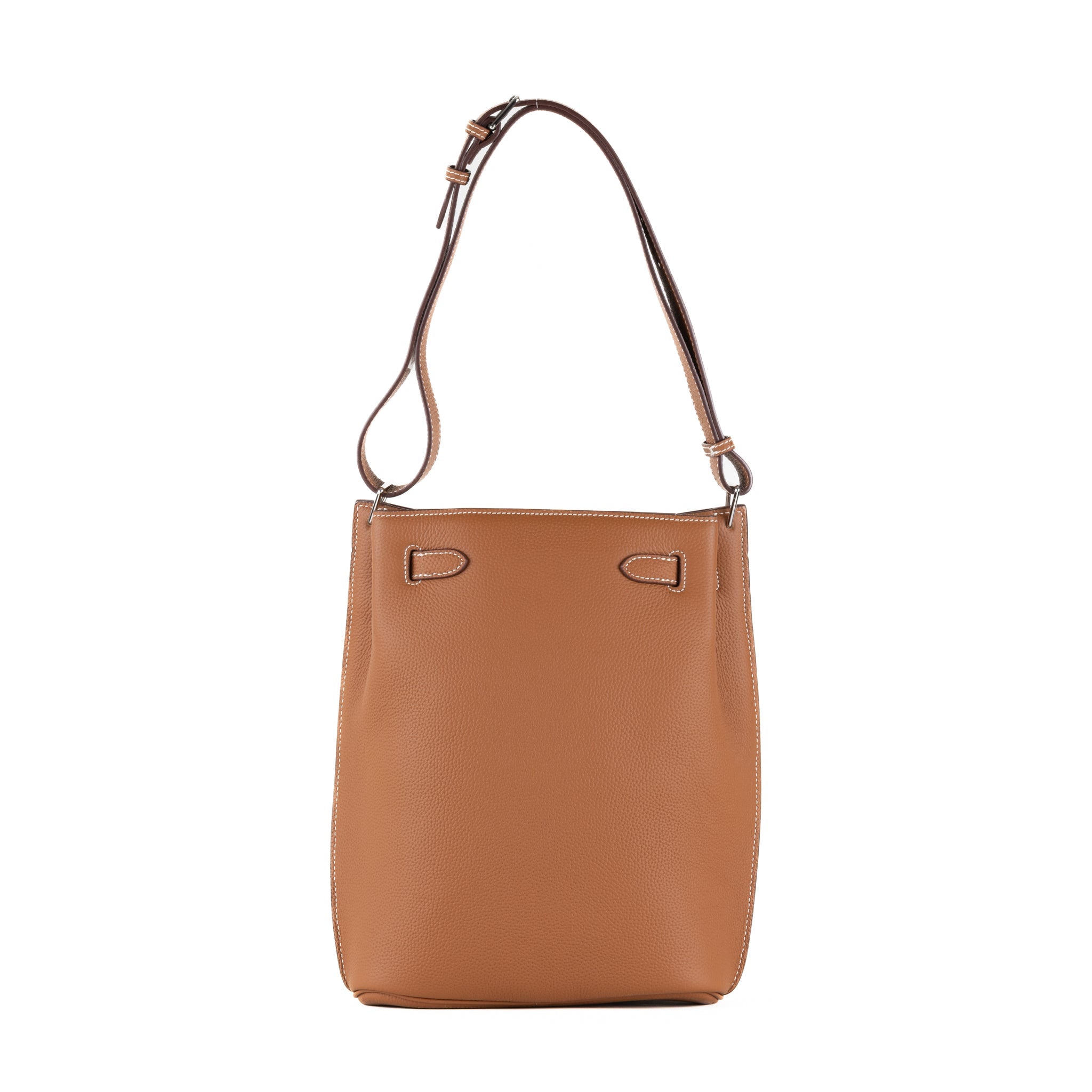 Kortney Sac à Bandoulière en Cuir 24 - Camel