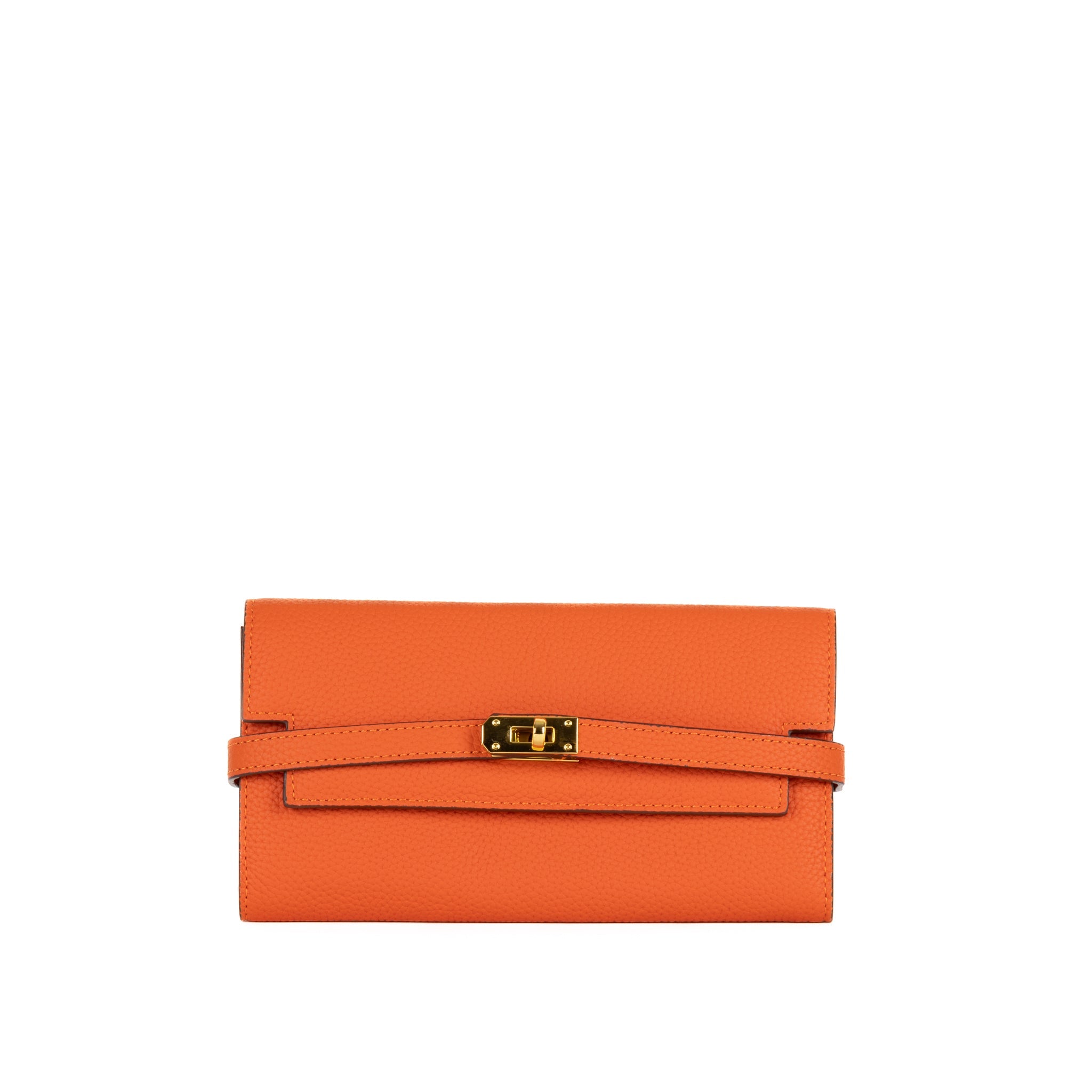 Swedora Continental Portefeuille en Cuir 20 - Orange