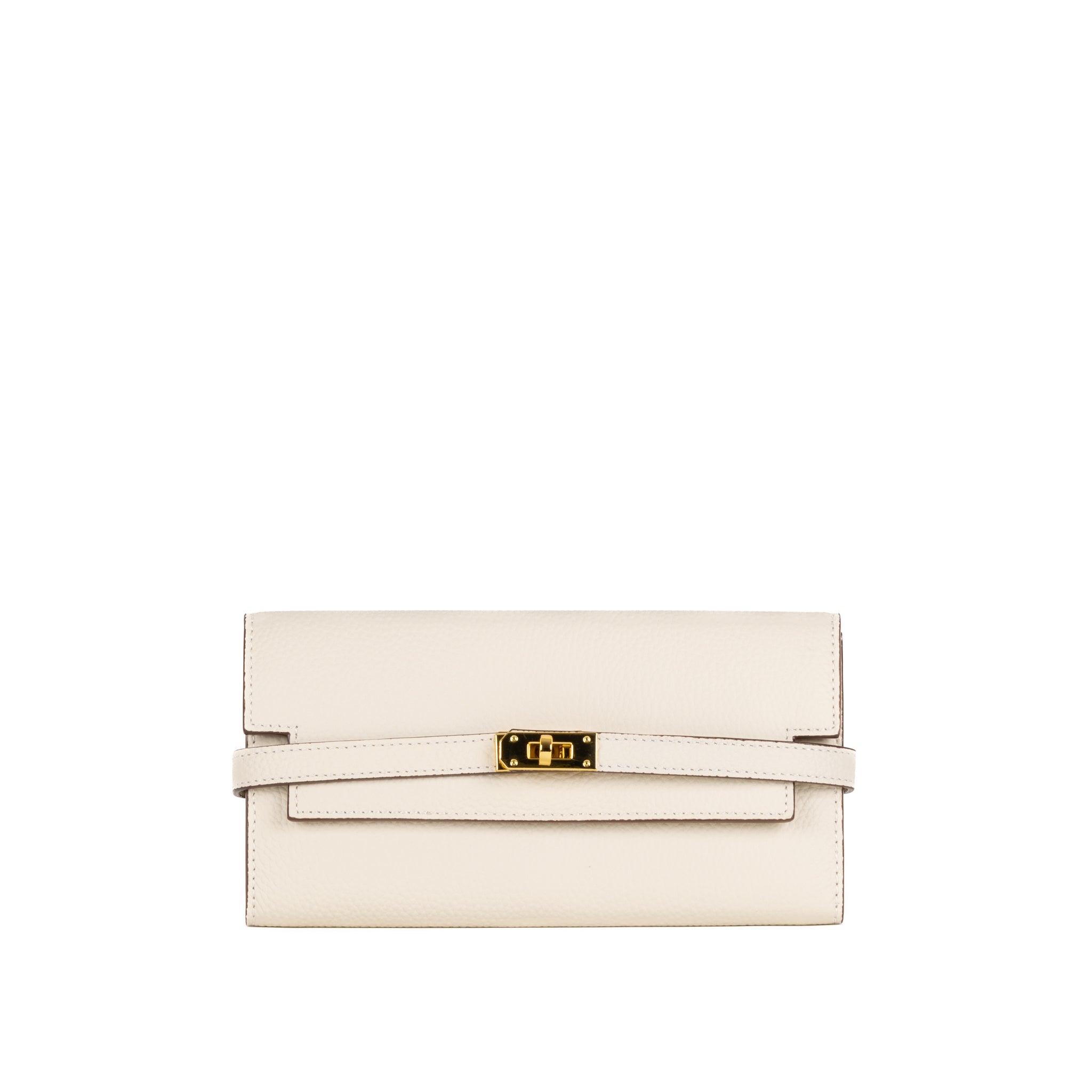 Swedora Continental Portefeuille en Cuir 20 - Crème